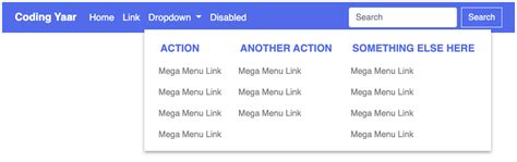 bootstrap 5 mega menu codepen|UPDATED: Bootstrap v5.0.2 Navbar with Multi.